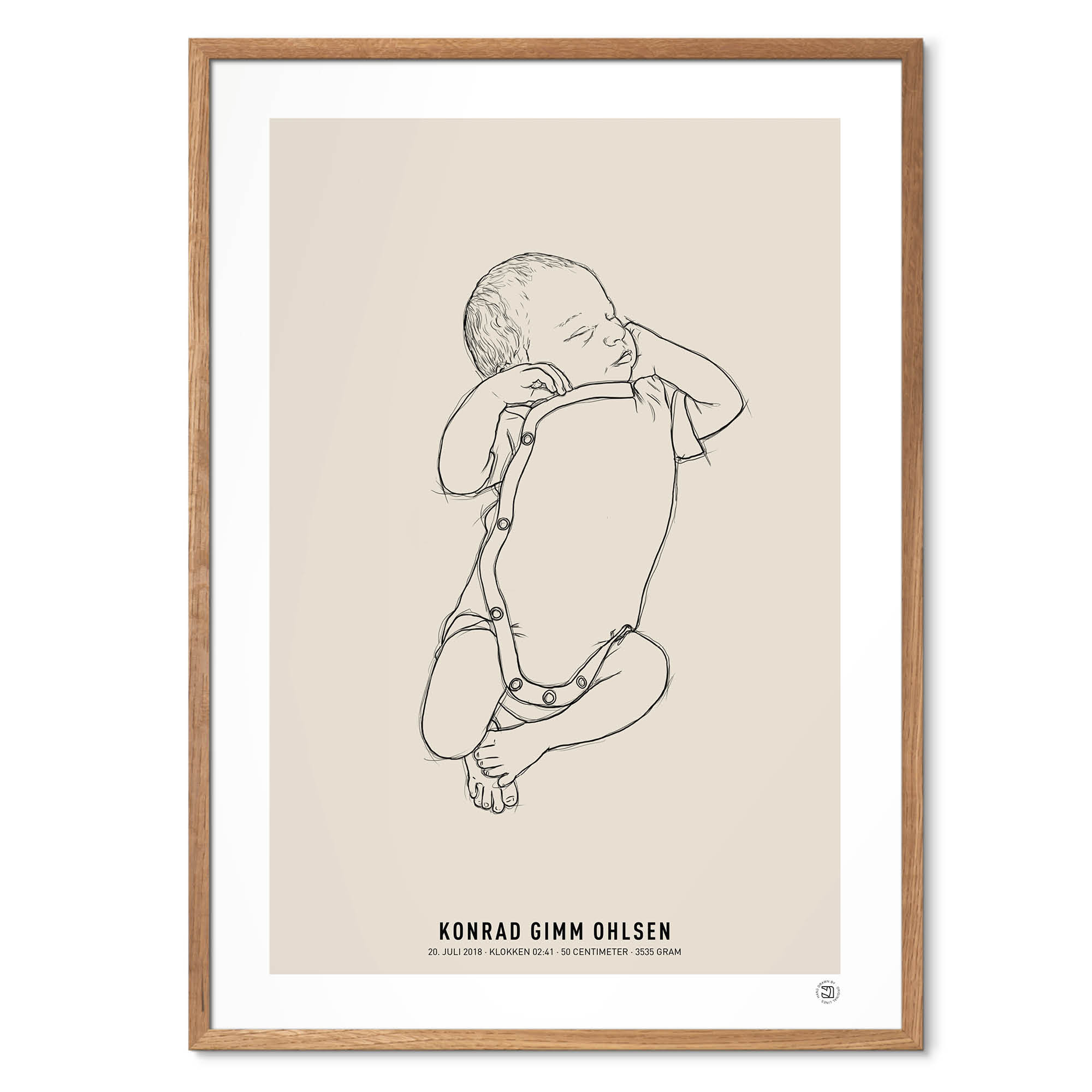 NEWBORN 1:1 birth poster