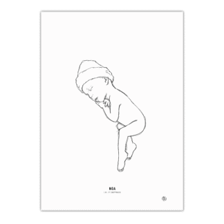 DEN SVÆRE TEGNING PRINT SELV